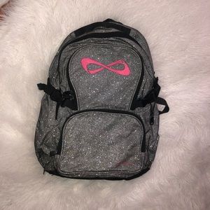 Sparkly Pink Nfinity Backpack